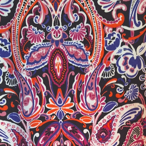 Altar'd state open back paisley aline dress sz medium *N - Picture 2 of 6